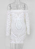 Vestido de Paetê Curto para Formatura