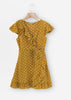 Vestido Transpassado Curto de Poá