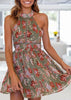 Vestido Florido Frente Única
