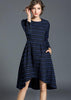 Vestido Mullet Gode Estampado em Jacquard