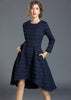 Vestido Mullet Gode Estampado em Jacquard