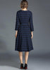 Vestido Mullet Gode Estampado em Jacquard
