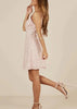 Vestido Rodado Curto Decote Profundo Frente