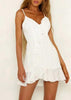 Vestido Curto com Babado para Festa
