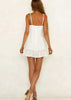 Vestido Curto com Babado para Festa