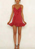 Vestido Curto com Babado para Festa