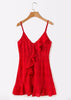 Vestido Curto com Babado para Festa