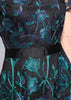 Vestido Evasê Curto Bordado para Festa