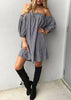 Vestido Xadrez Tomara que Caia Curto