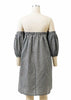Vestido Xadrez Tomara que Caia Curto