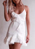 Vestido de Babado Curto para Festa