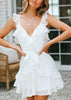 Vestido Babado Curto