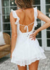 Vestido Babado Curto