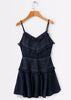 Vestido Curto Rodado de Alcinha
