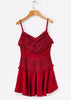 Vestido Curto Rodado de Alcinha