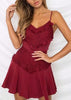 Vestido Curto Rodado de Alcinha
