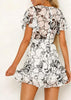 Vestido Curto Estampado para o dia a dia