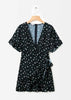 Vestido Envelope Curto Estampado