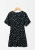 Vestido Envelope Curto Estampado