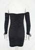 Vestido Curto Justo para Festa Ombro a Ombro