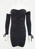 Vestido Curto Justo para Festa Ombro a Ombro