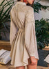 Vestido Camisa com Amarração na Cintura