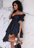 Vestido Curto Rodado para Festa