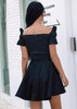 Vestido Curto Rodado para Festa