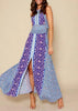 Vestido Longo Floral Frente Única