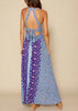 Vestido Longo Floral Frente Única