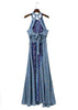 Vestido Longo Floral Frente Única