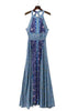 Vestido Longo Floral Frente Única