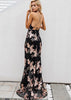 Vestido Longo Frente Única Bordado Paetês