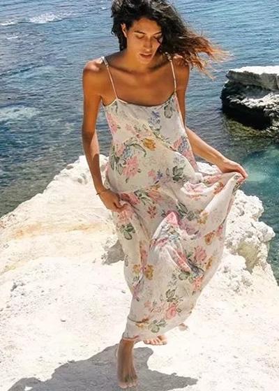 Vestido Longo Estampado Boho