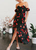 Vestido Longo Florido Tomara Que Caia