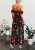 Vestido Longo Florido Tomara Que Caia