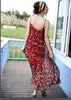 Vestido de Praia Longo Floral