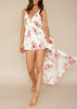 Vestido Longo Floral com Short por Baixo