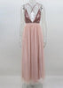 Vestido Longo Festa de Alcinha com Paête