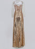 Vestido de Paetê Longo para Casamento