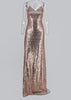 Vestido de Paetê Longo para Casamento