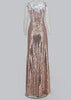 Vestido de Paetê Longo para Casamento