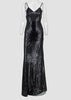 Vestido de Paetê Longo para Casamento