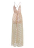 Vestido de Festa Longo Tule com Paetê