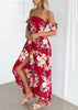 Vestido Mullet Longo Floral Tomara que Caia