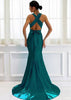 Vestido Cauda de Sereia Formatura