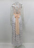 Vestido longo de Festa de Paetês com Fenda
