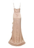 Vestido Mullet Longo com Babado para Festa