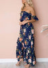 Vestido Longo Floral Tomara que Caia