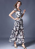 Vestido Longo de Renda Florido